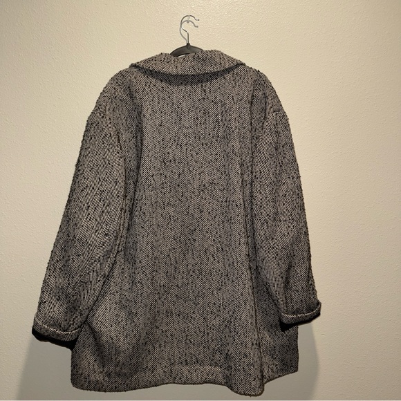 H&M black and white. Double-breasted Jacket. Size XXL - Picture 2 of 6